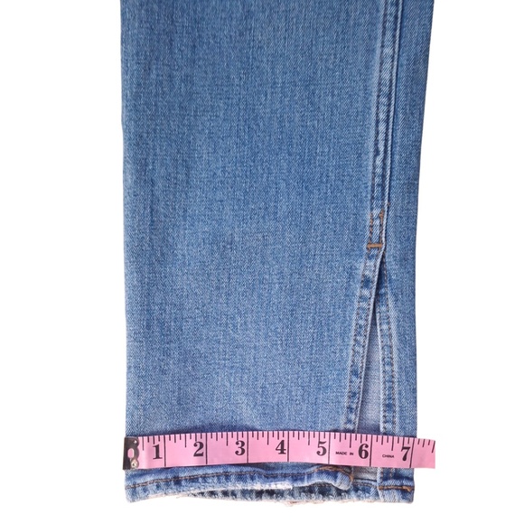 Abercrombie & Fitch Curve Love The Skinny High Rise Jeans Sz 29/8R Light Wash - Picture 9 of 12